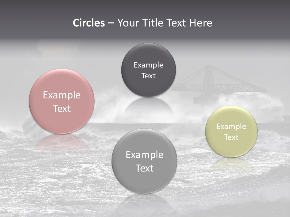 Seascape Outdoor Tide PowerPoint Template