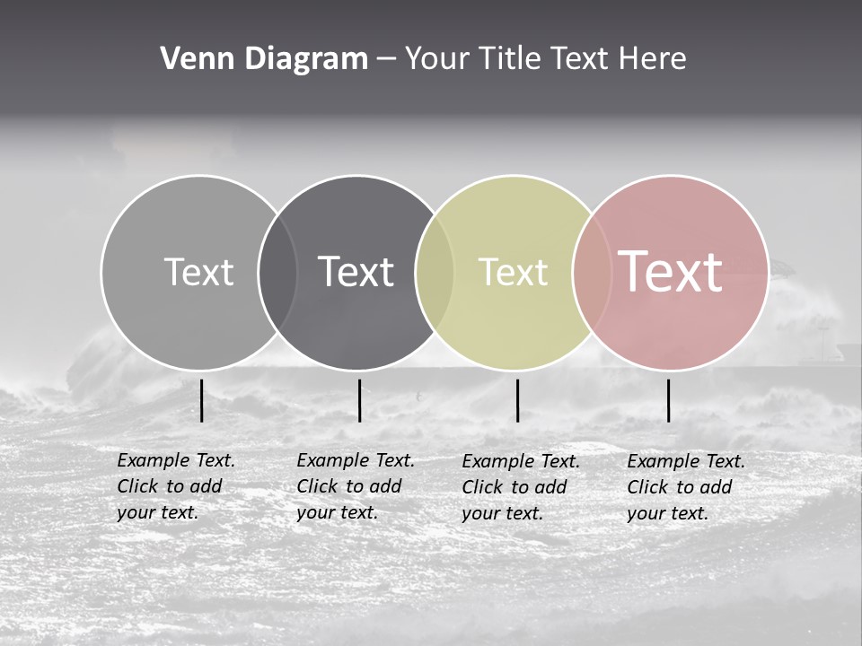 Seascape Outdoor Tide PowerPoint Template