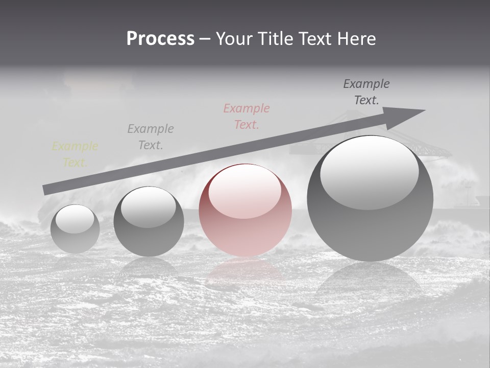 Seascape Outdoor Tide PowerPoint Template