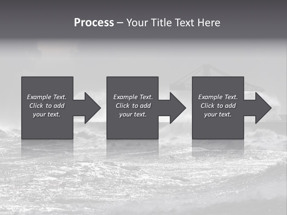 Seascape Outdoor Tide PowerPoint Template