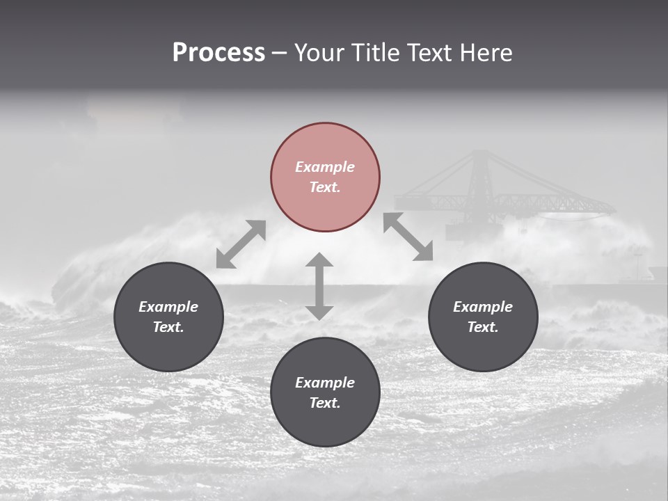 Seascape Outdoor Tide PowerPoint Template