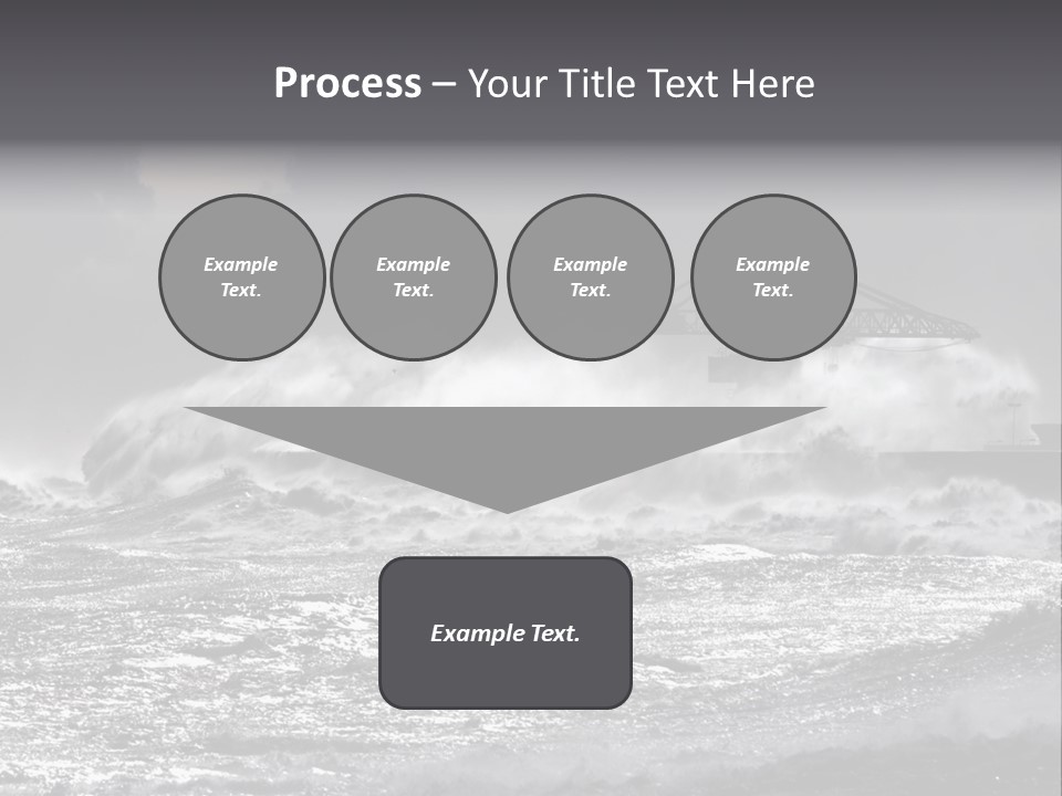 Seascape Outdoor Tide PowerPoint Template