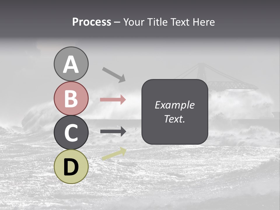 Seascape Outdoor Tide PowerPoint Template