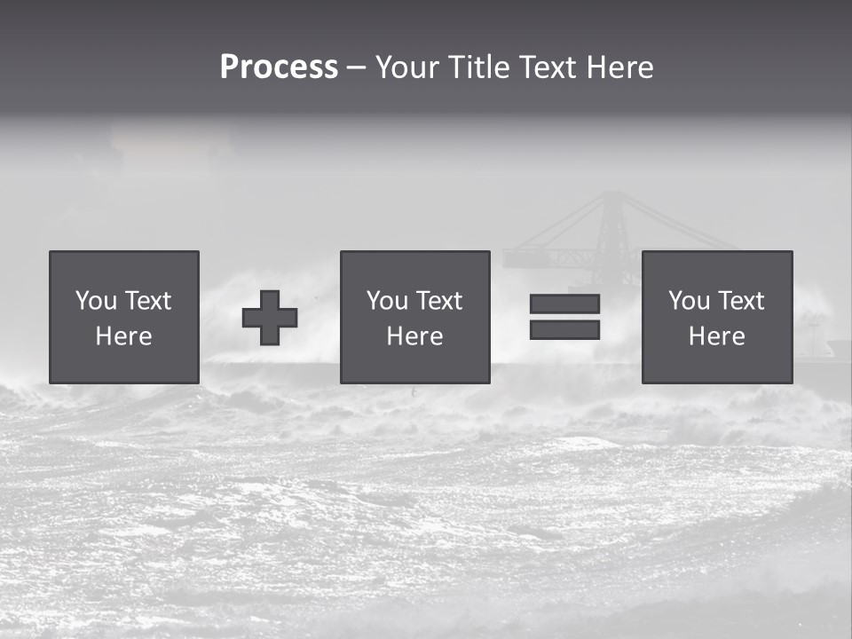 Seascape Outdoor Tide PowerPoint Template