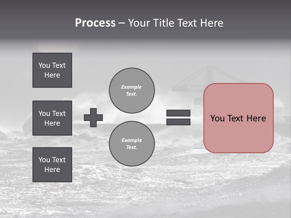 Seascape Outdoor Tide PowerPoint Template