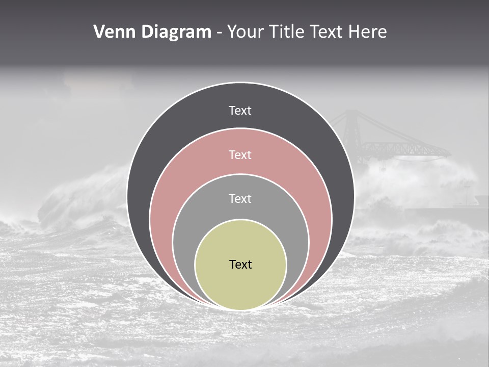 Seascape Outdoor Tide PowerPoint Template