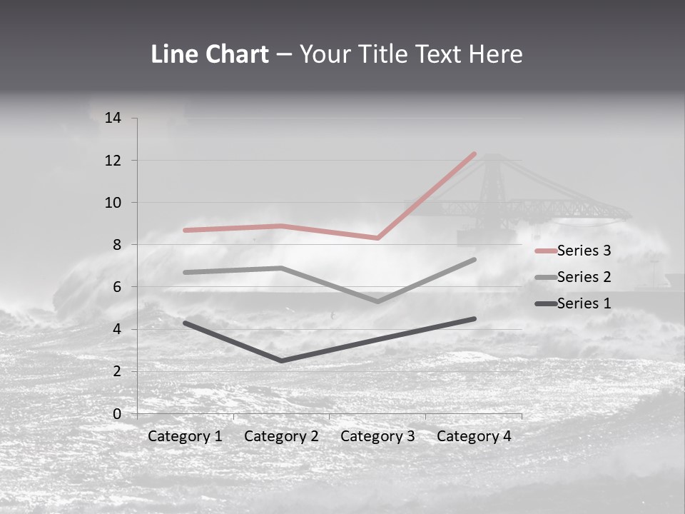 Seascape Outdoor Tide PowerPoint Template