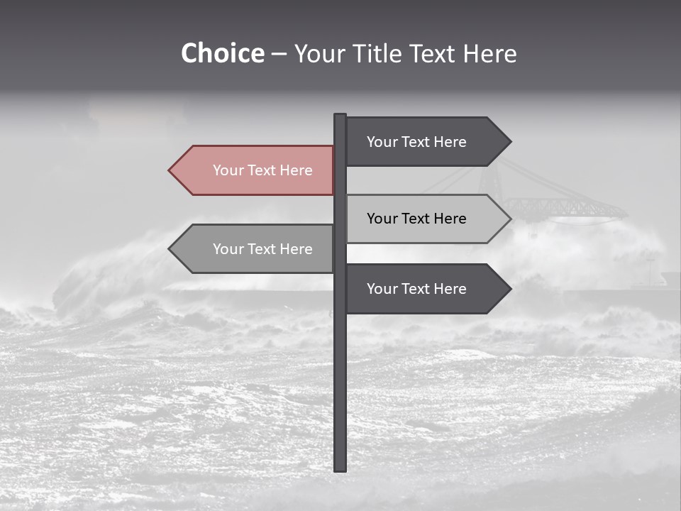 Seascape Outdoor Tide PowerPoint Template