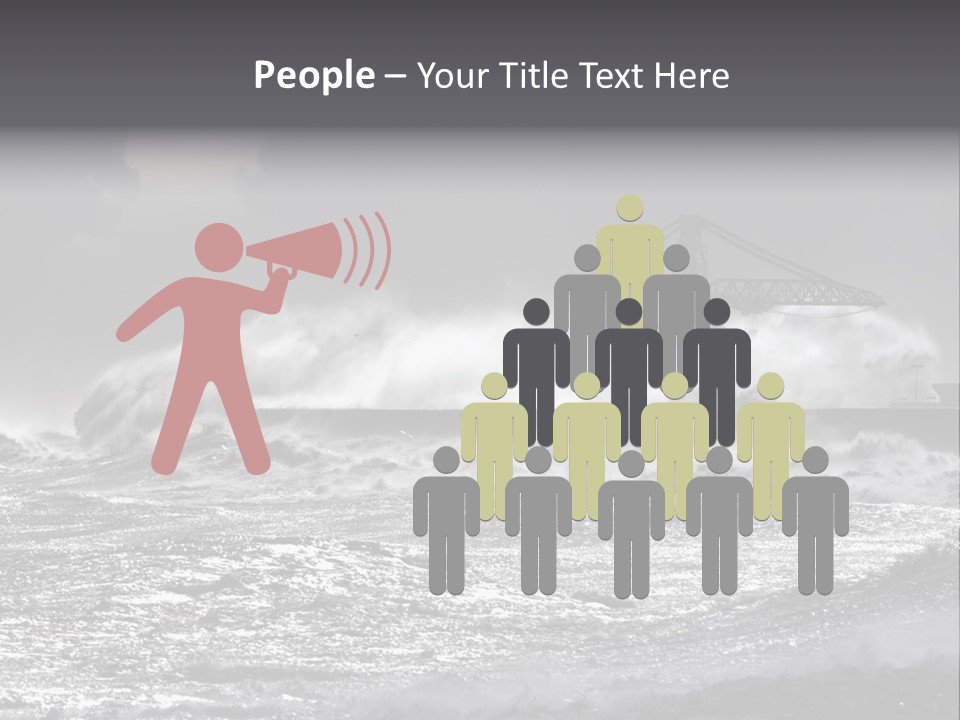 Seascape Outdoor Tide PowerPoint Template