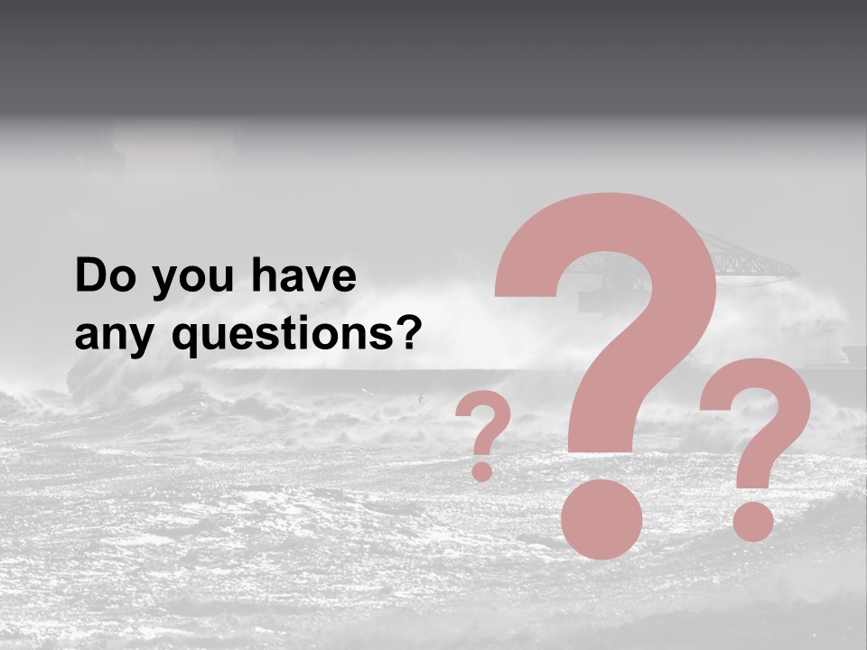 Seascape Outdoor Tide PowerPoint Template