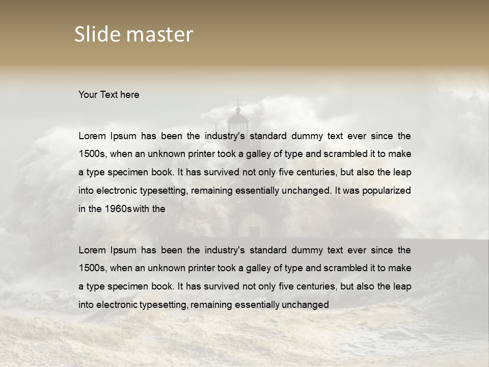 Weather Nature Portugal PowerPoint Template