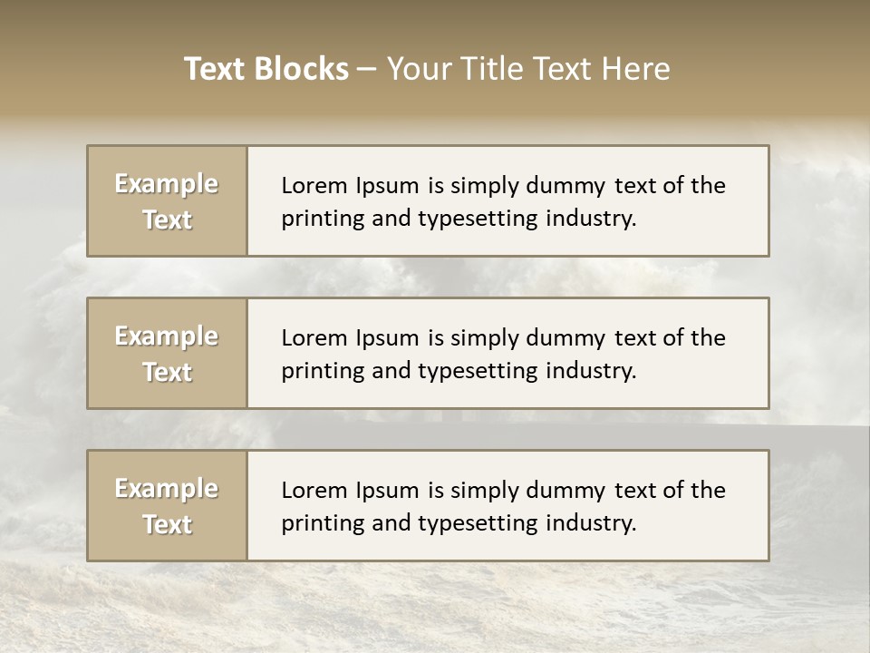 Weather Nature Portugal PowerPoint Template