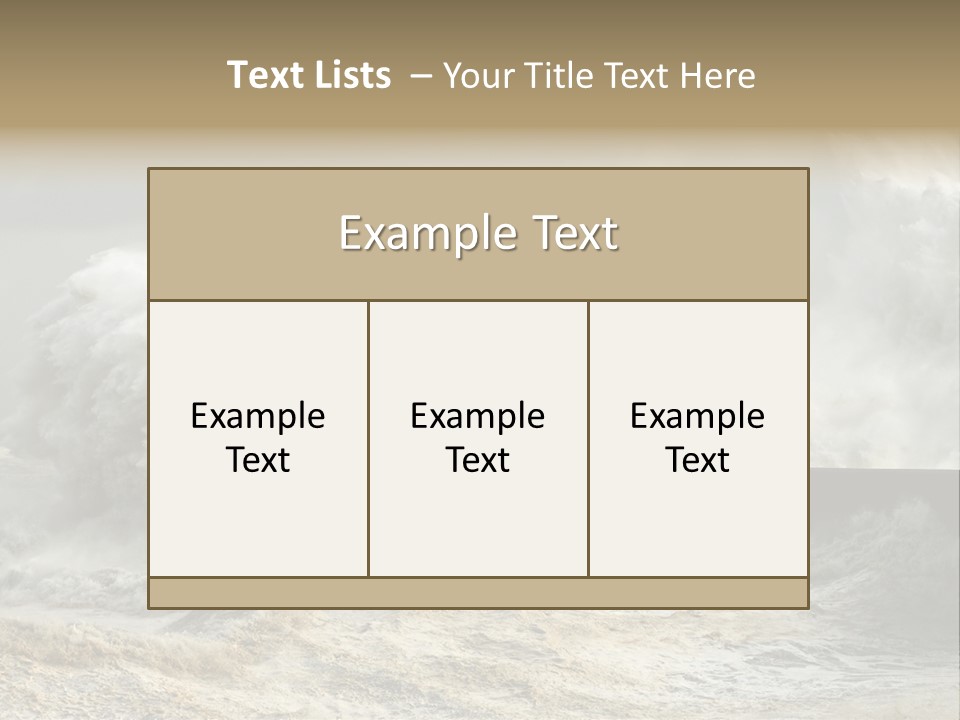 Weather Nature Portugal PowerPoint Template