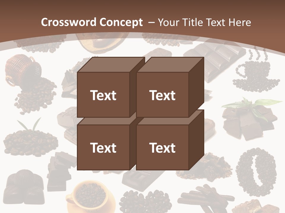 Business Cafe Grow PowerPoint Template