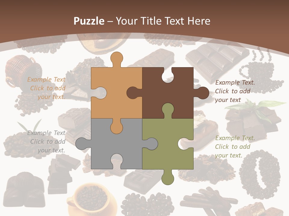 Business Cafe Grow PowerPoint Template