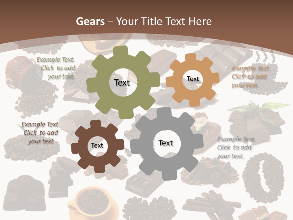 Business Cafe Grow PowerPoint Template