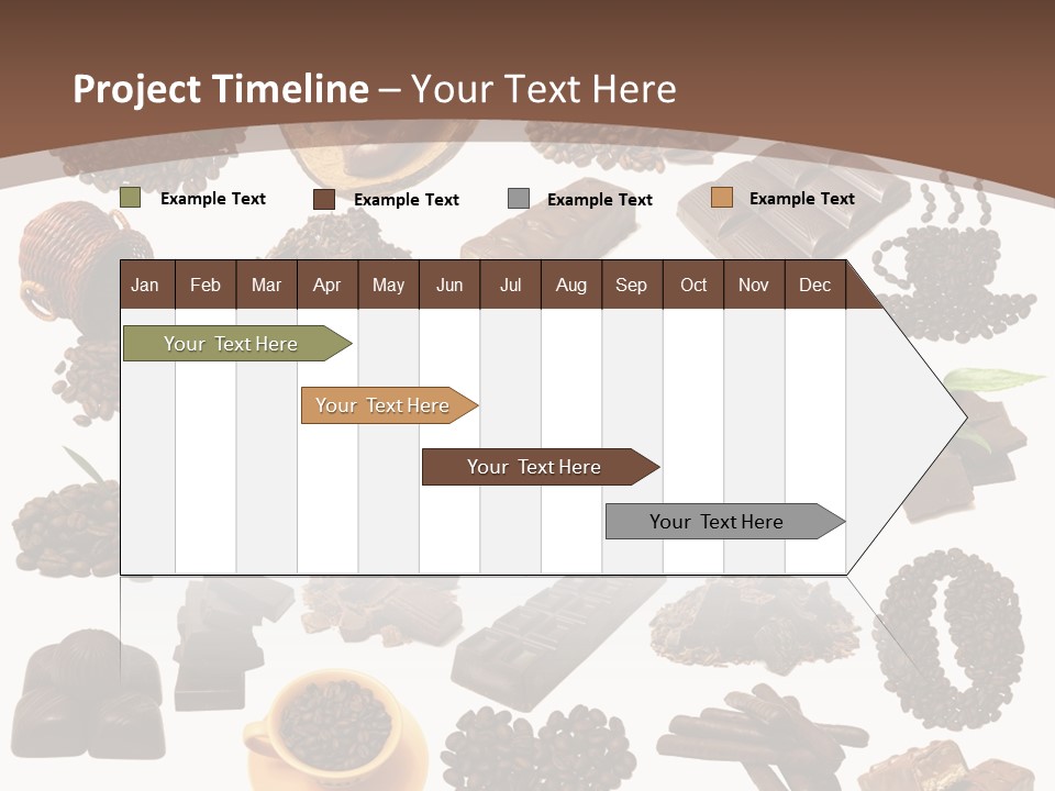 Business Cafe Grow PowerPoint Template