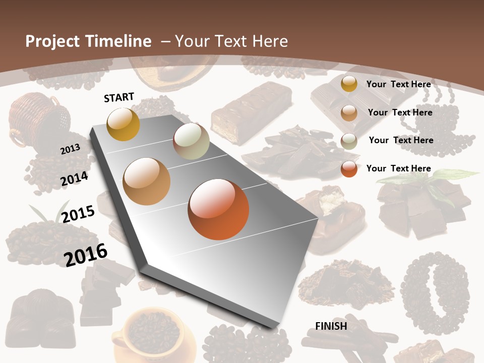 Business Cafe Grow PowerPoint Template
