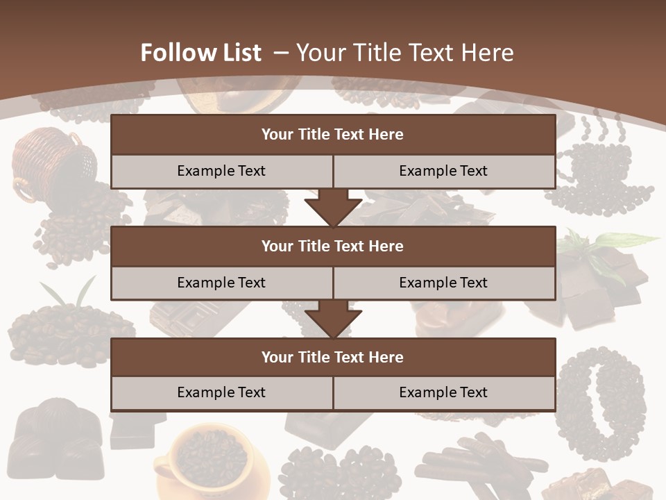 Business Cafe Grow PowerPoint Template