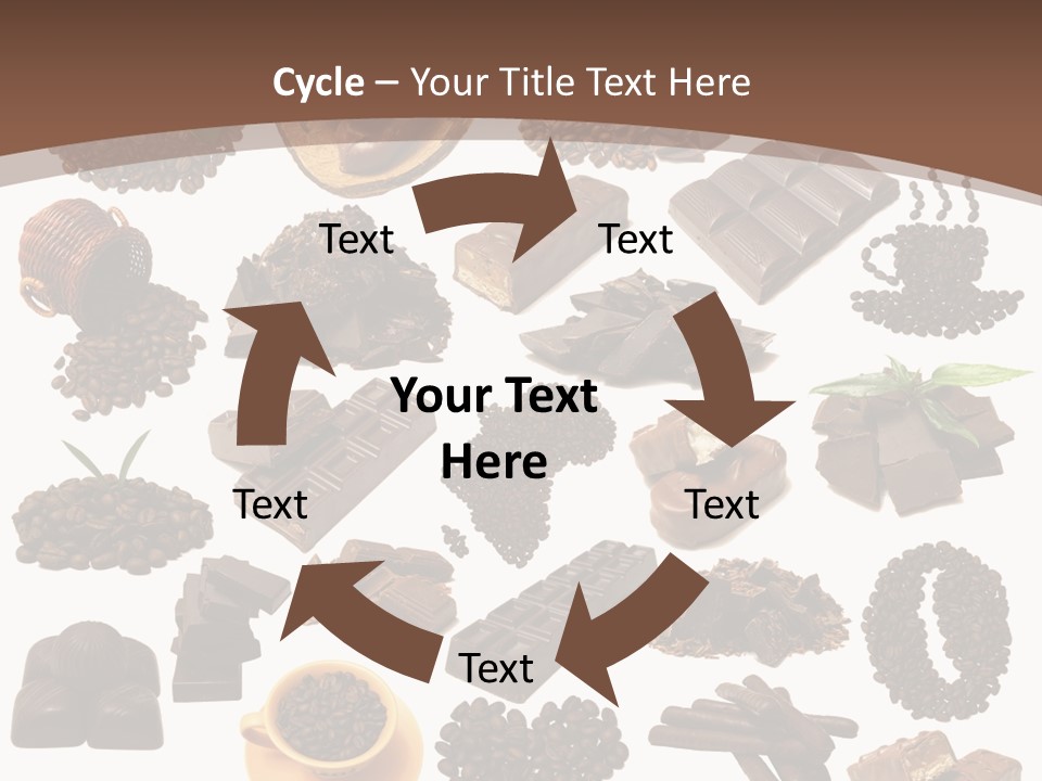 Business Cafe Grow PowerPoint Template