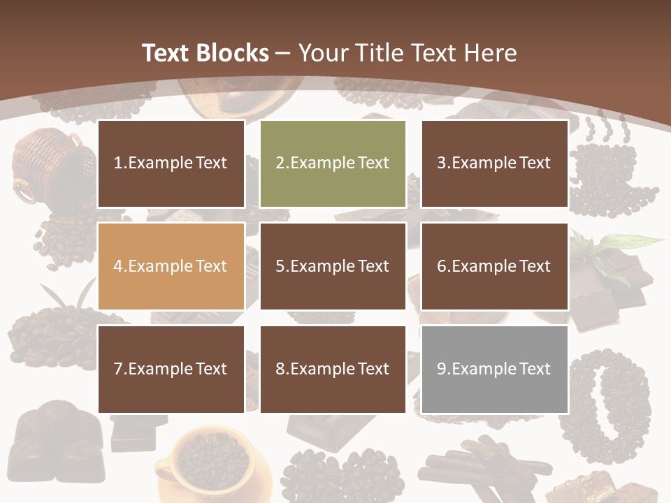 Business Cafe Grow PowerPoint Template