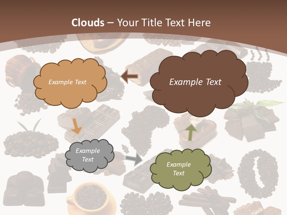 Business Cafe Grow PowerPoint Template