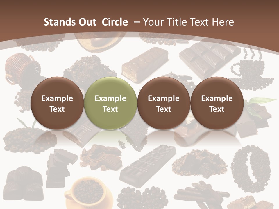 Business Cafe Grow PowerPoint Template