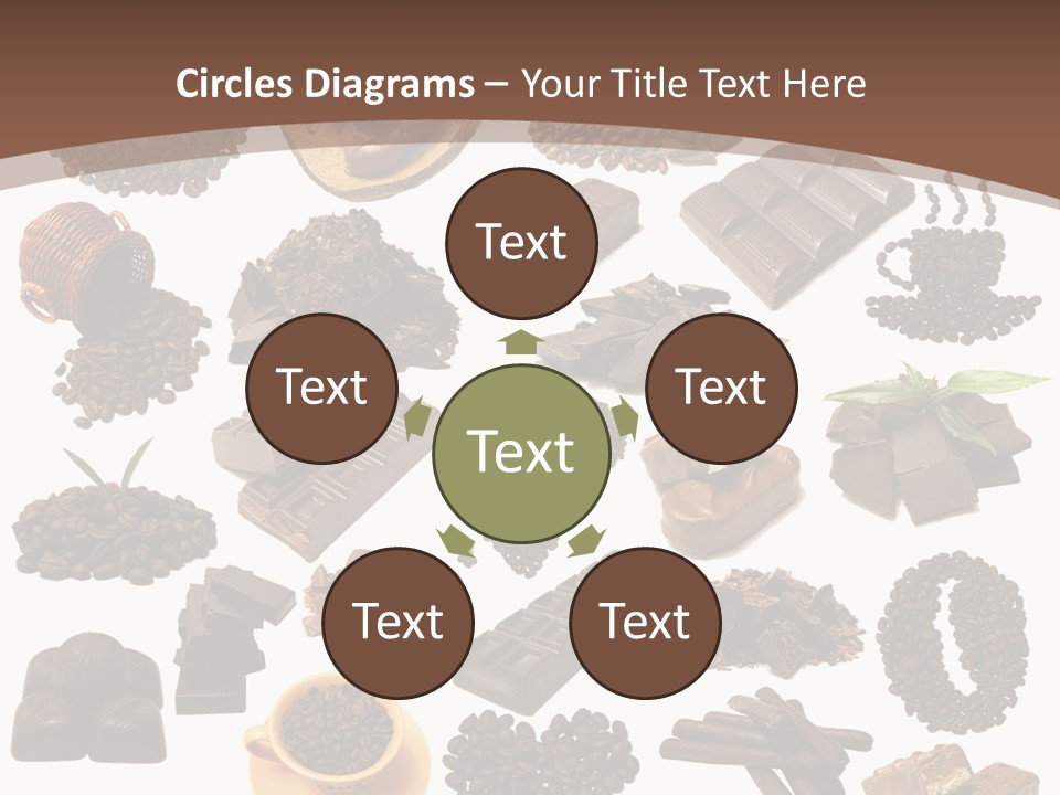 Business Cafe Grow PowerPoint Template