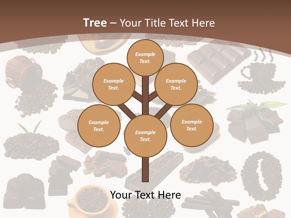 Business Cafe Grow PowerPoint Template
