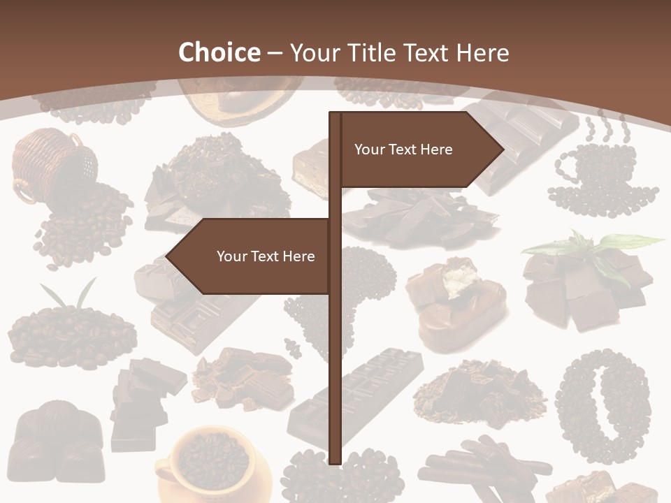 Business Cafe Grow PowerPoint Template