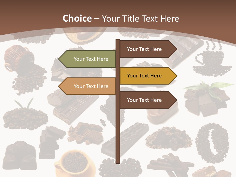 Business Cafe Grow PowerPoint Template