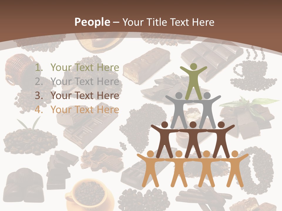 Business Cafe Grow PowerPoint Template