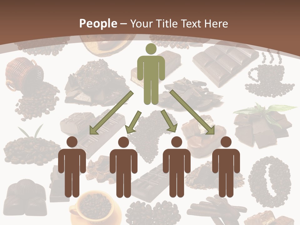 Business Cafe Grow PowerPoint Template