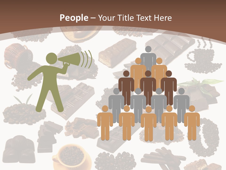 Business Cafe Grow PowerPoint Template