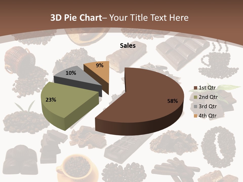 Business Cafe Grow PowerPoint Template