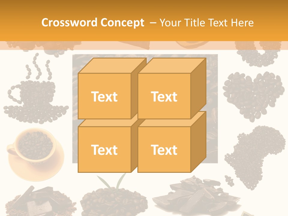 Coffee Warm Money PowerPoint Template