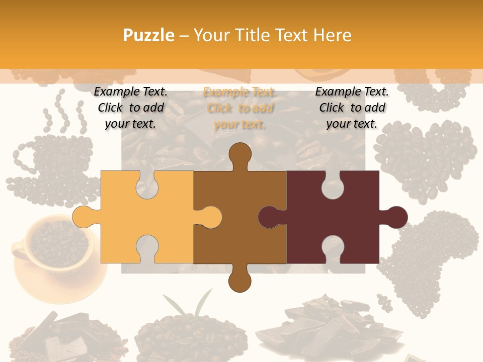 Coffee Warm Money PowerPoint Template