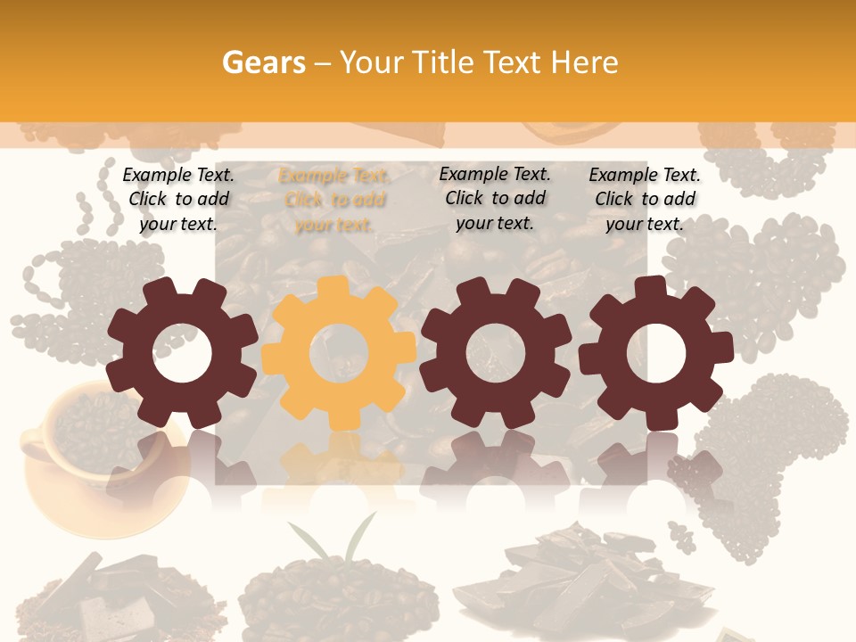 Coffee Warm Money PowerPoint Template