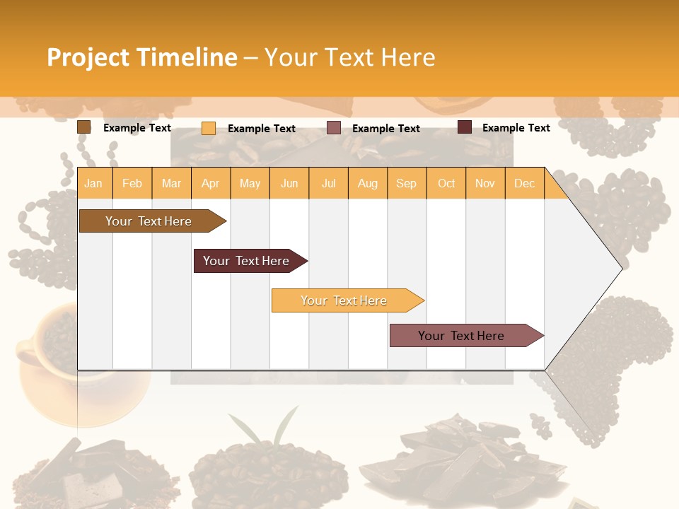 Coffee Warm Money PowerPoint Template