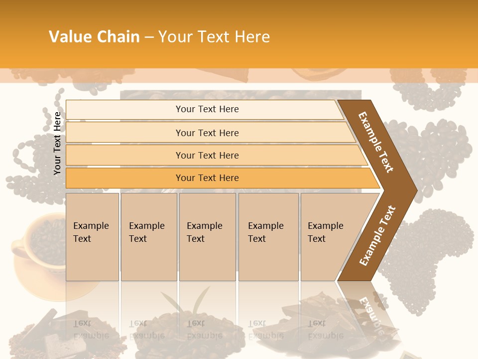 Coffee Warm Money PowerPoint Template