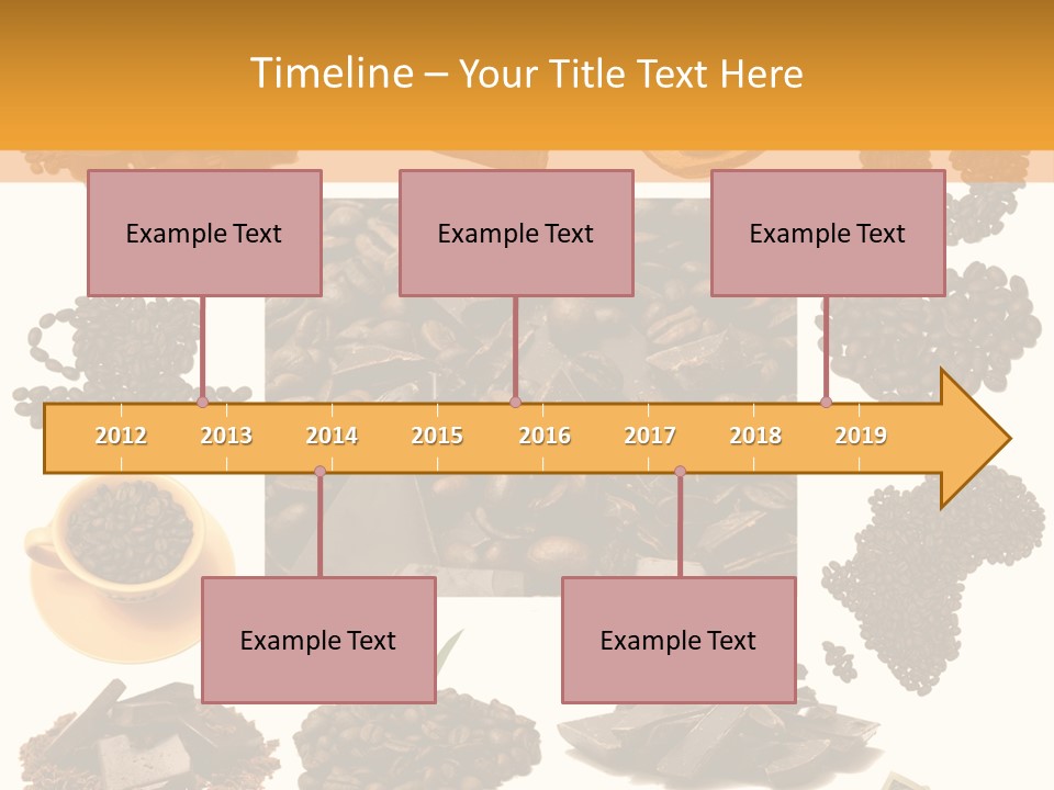 Coffee Warm Money PowerPoint Template