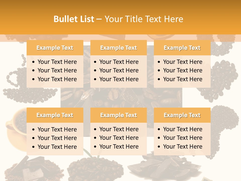 Coffee Warm Money PowerPoint Template