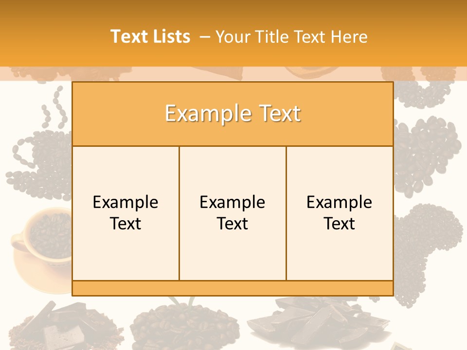Coffee Warm Money PowerPoint Template