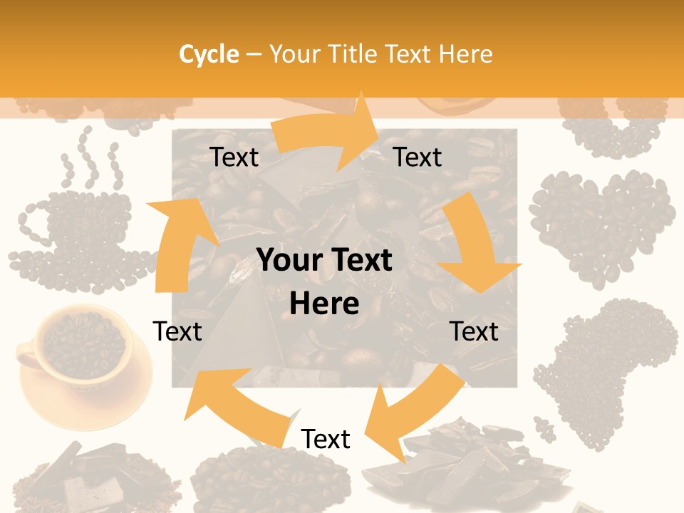 Coffee Warm Money PowerPoint Template
