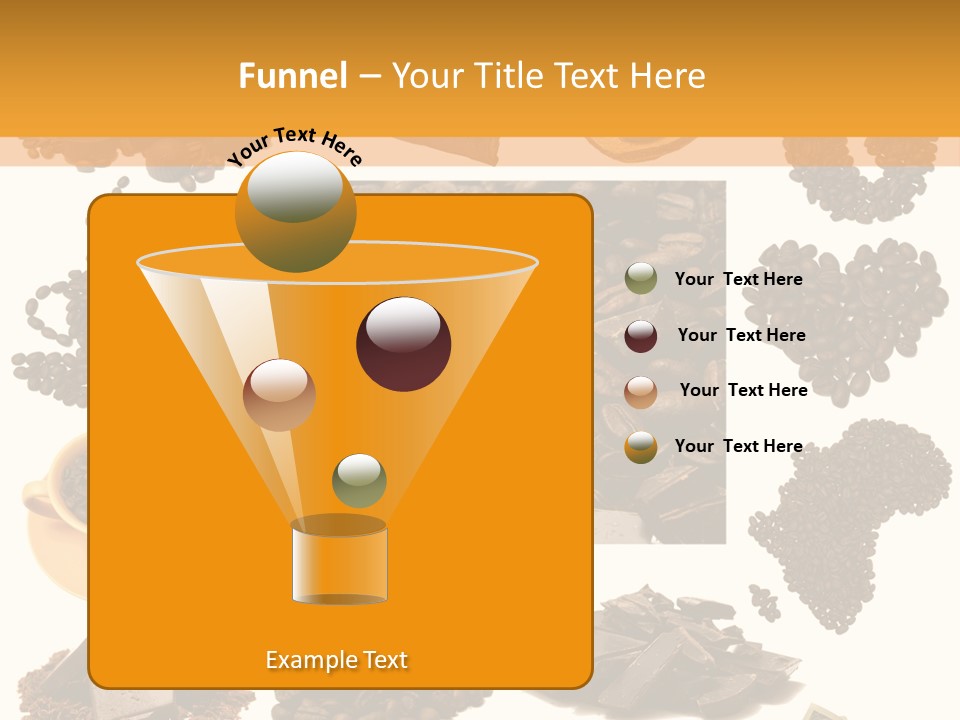 Coffee Warm Money PowerPoint Template