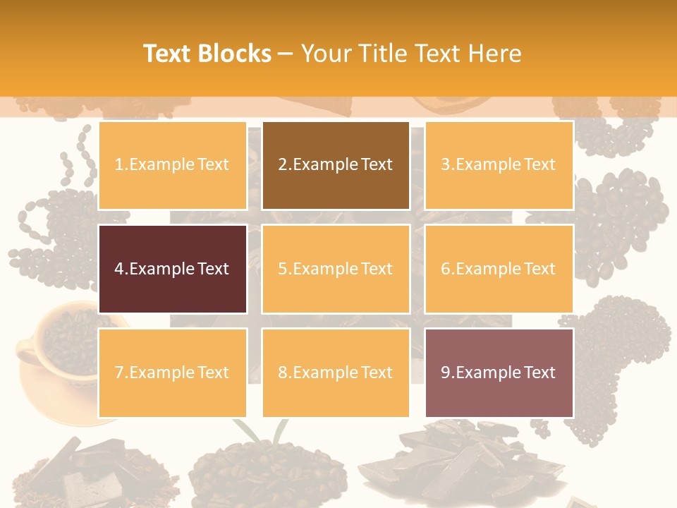 Coffee Warm Money PowerPoint Template