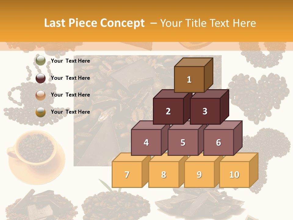 Coffee Warm Money PowerPoint Template