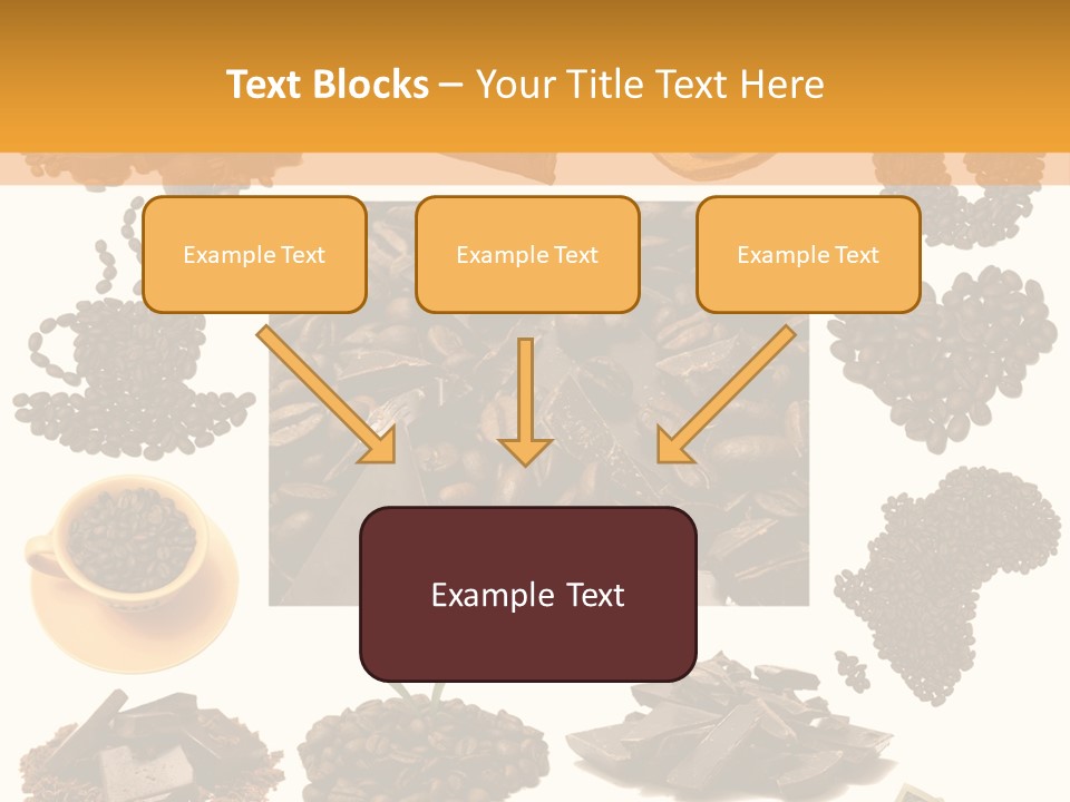 Coffee Warm Money PowerPoint Template