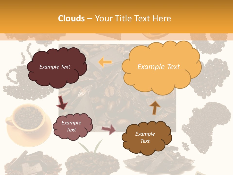 Coffee Warm Money PowerPoint Template