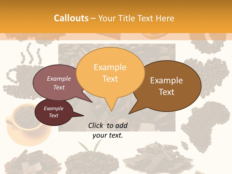 Coffee Warm Money PowerPoint Template